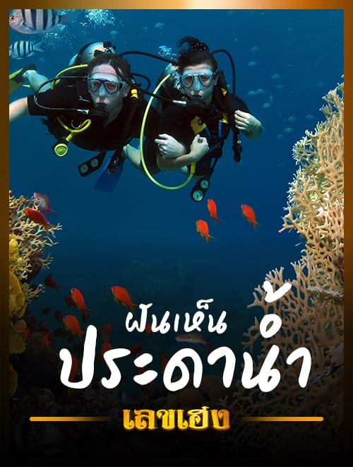 ฝันเห็นเครื่องประดาน้ำ